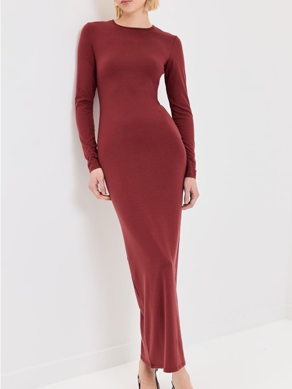 NWT Reformation Tommie Knit Dress in Chianti